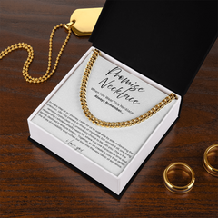 Cuban Link Chain Necklace - Promise Necklace